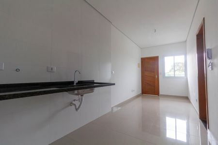 Sala e Cozinha de apartamento à venda com 2 quartos, 42m² em Vila Costa Melo, São Paulo