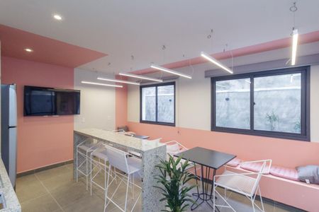 Apartamento para alugar com 25m², 1 quarto e sem vagaÁrea comum - Salão de festas