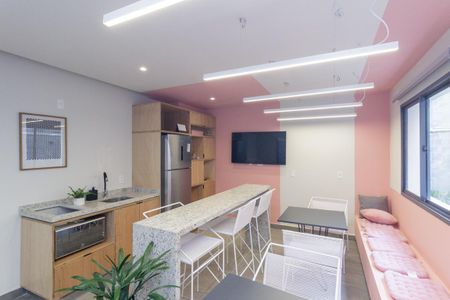 Apartamento para alugar com 25m², 1 quarto e sem vagaÁrea comum - Salão de festas