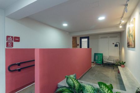 Apartamento para alugar com 25m², 1 quarto e sem vagaÁrea comum - Hall Social