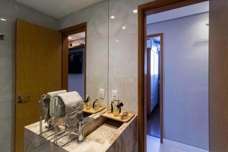 Apartamento à venda com 75m², 3 quartos e 2 vagas Apartamento à venda com 75m², 3 quartos e 2 vagasBanheiro social