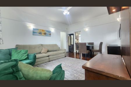 Sala de apartamento para alugar com 2 quartos, 102m² em José Menino, Santos