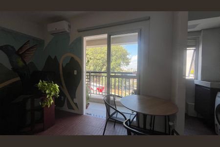Sala de apartamento para alugar com 1 quarto, 36m² em Cambuí, Campinas
