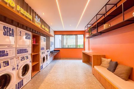 Studio para alugar com 25m², 1 quarto e sem vaga Studio para alugar com 25m², 1 quarto e sem vagaÁrea comum - Lavanderia