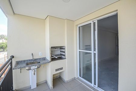 Varanda gourmet de apartamento à venda com 3 quartos, 71m² em Rudge Ramos, São Bernardo do Campo