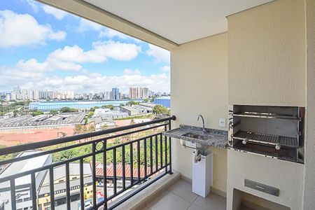 Varanda gourmet de apartamento à venda com 3 quartos, 71m² em Rudge Ramos, São Bernardo do Campo