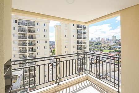 Varanda Gourmet de apartamento à venda com 3 quartos, 71m² em Rudge Ramos, São Bernardo do Campo