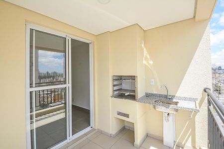 Varanda Gourmet de apartamento à venda com 3 quartos, 71m² em Rudge Ramos, São Bernardo do Campo