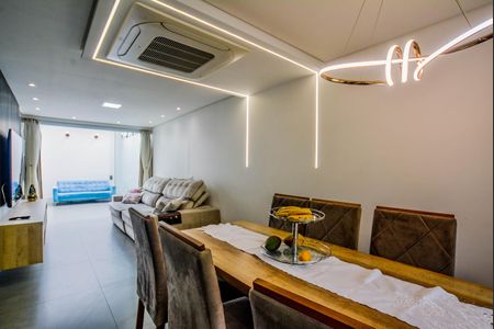 Sala de casa de condomínio para alugar com 3 quartos, 150m² em Vila Metalúrgica, Santo André