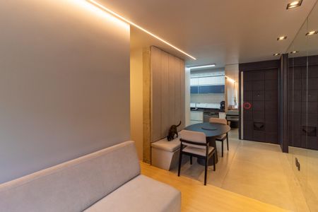 Sala de Estar de apartamento à venda com 3 quartos, 73m² em Usina Piratininga, São Paulo