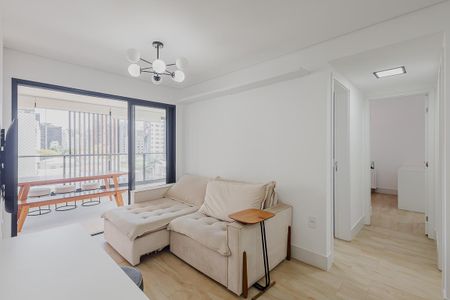 Sala de apartamento para alugar com 2 quartos, 79m² em Pinheiros, São Paulo