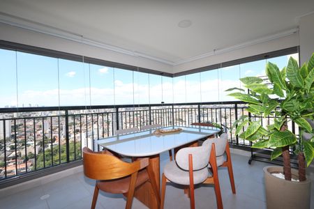 Varanda de apartamento à venda com 3 quartos, 91m² em Jardim Independência (são Paulo), São Paulo