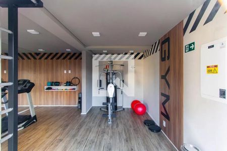 Apartamento para alugar com 32m², 1 quarto e sem vaga Apartamento para alugar com 32m², 1 quarto e sem vagaÁrea comum - Academia