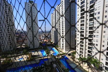 Varanda vista de apartamento à venda com 2 quartos, 73m² em Vila Suzana, São Paulo