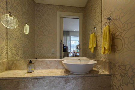 Apartamento à venda com 132m², 3 quartos e 2 vagasLavabo