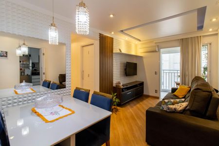 Sala de apartamento para alugar com 2 quartos, 64m² em Vila Augusta, Guarulhos