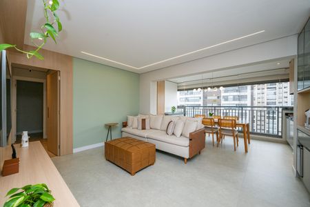 Sala de apartamento à venda com 3 quartos, 89m² em Jardim Prudência, São Paulo