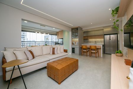 Sala de apartamento à venda com 3 quartos, 89m² em Jardim Prudência, São Paulo