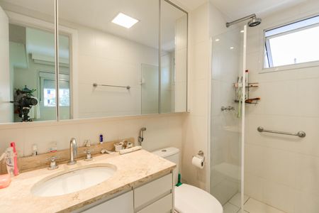 Apartamento para alugar com 58m², 2 quartos e 1 vaga Apartamento para alugar com 58m², 2 quartos e 1 vagaBanheiro da Suíte