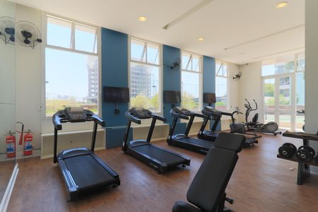 Apartamento para alugar com 58m², 2 quartos e 1 vaga Apartamento para alugar com 58m², 2 quartos e 1 vagaÁrea comum - Academia