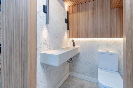 Casa de condomínio para alugar com 114m², 2 quartos e 1 vagaLavabo