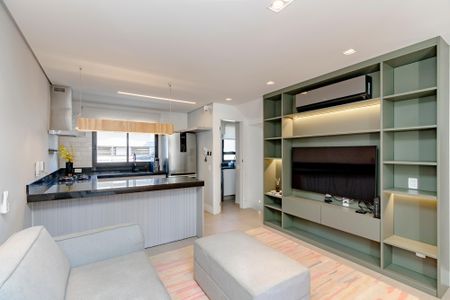 Casa de condomínio para alugar com 114m², 2 quartos e 1 vagaSala