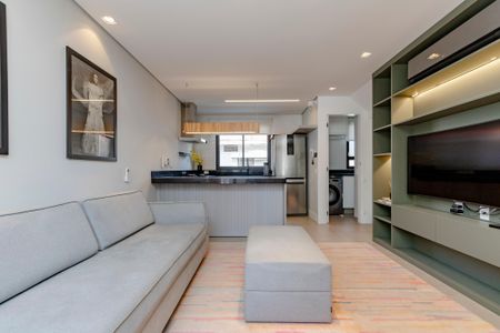 Casa de condomínio para alugar com 114m², 2 quartos e 1 vagaSala