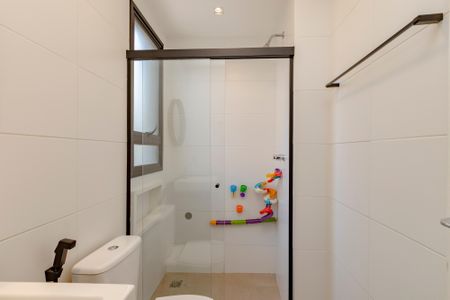 Casa de condomínio para alugar com 114m², 2 quartos e 1 vagaBanheiro da Suíte 2