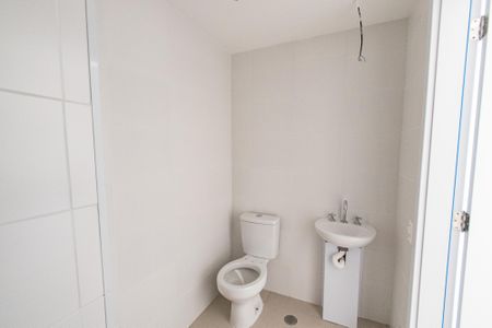 Banheiro de kitnet/studio à venda com 1 quarto, 24m² em Vila Mariana, São Paulo