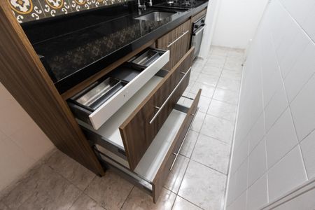 Apartamento à venda com 57m², 1 quarto e 1 vagaCozinha