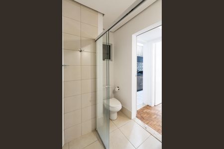 Apartamento à venda com 57m², 1 quarto e 1 vagaBanheiro