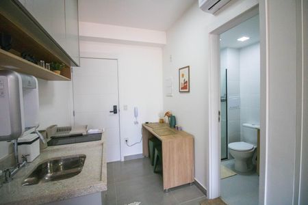 Studio à venda com 25m², 1 quarto e sem vagaCozinha