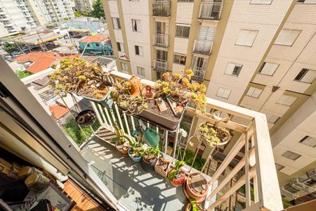 Varanda da Sala de apartamento à venda com 2 quartos, 48m² em Cambuci, São Paulo