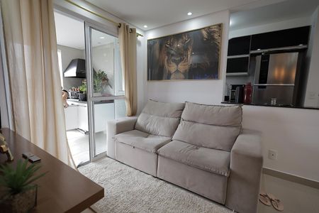 Sala de apartamento à venda com 2 quartos, 64m² em Silveira, Santo André