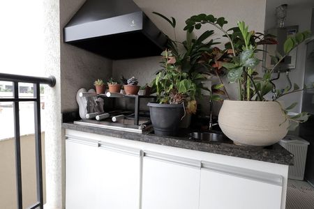 Apartamento à venda com 64m², 2 quartos e 1 vagaSacada Gourmet