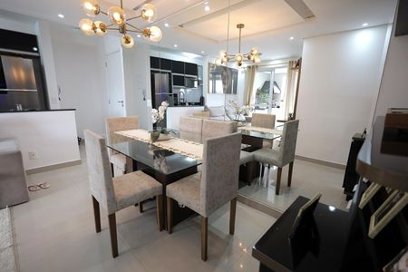 Sala de Jantar de apartamento à venda com 2 quartos, 64m² em Silveira, Santo André
