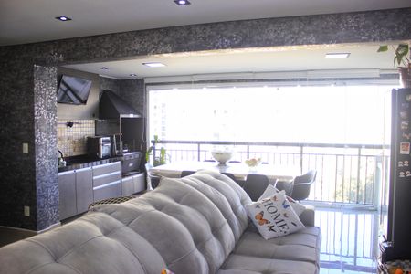 Sala de apartamento à venda com 3 quartos, 123m² em Jardim Flor da Montanha, Guarulhos