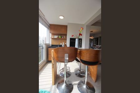 Varanda da Sala de apartamento para alugar com 3 quartos, 129m² em Vila Suzana, São Paulo