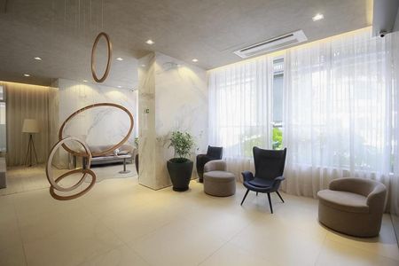 Apartamento à venda com 44m², 1 quarto e 1 vaga Apartamento à venda com 44m², 1 quarto e 1 vagaHall Social