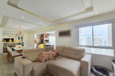 Sala de apartamento à venda com 3 quartos, 123m² em Centro, São Bernardo do Campo