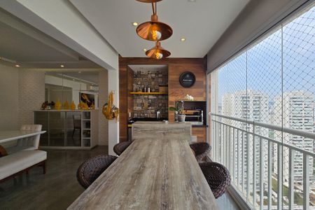 Sacada da Sala de apartamento à venda com 3 quartos, 123m² em Centro, São Bernardo do Campo