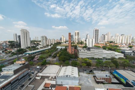 Vista da sala de apartamento à venda com 2 quartos, 41m² em Jardim Aurélia, São Paulo