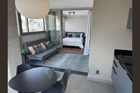 Foto 04 de apartamento à venda com 1 quarto, 47m² em Jardins, São Paulo