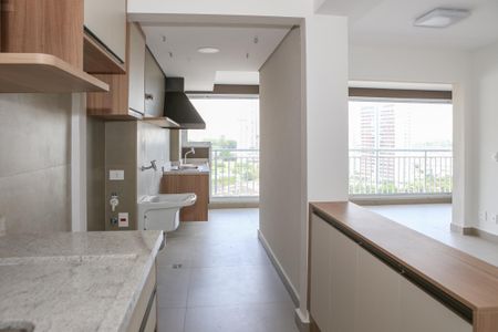 Apartamento à venda com 91m², 2 quartos e 3 vagasCozinha e Área de Serviço