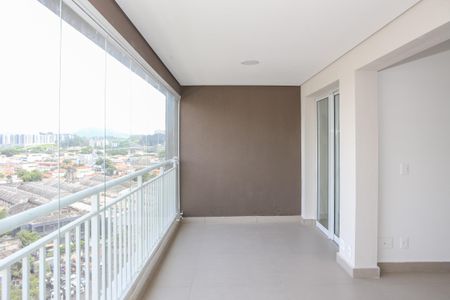 Varanda da Sala de apartamento à venda com 2 quartos, 91m² em Vila Anastácio, São Paulo