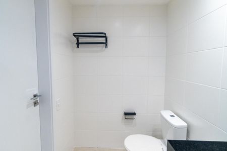 Banheiro de kitnet/studio à venda com 1 quarto, 25m² em Vila Mascote, São Paulo