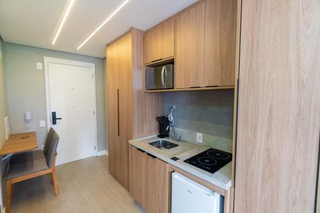 Cozinha de kitnet/studio à venda com 1 quarto, 25m² em Vila Mascote, São Paulo