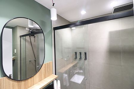 Studio para alugar com 27m², 1 quarto e sem vagaBanheiro 