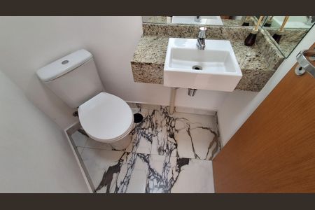 Lavabo de apartamento à venda com 3 quartos, 120m² em Santa Paula, São Caetano do Sul