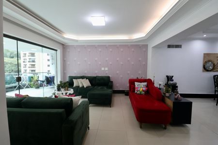 Sala de apartamento para alugar com 4 quartos, 186m² em Barra Funda, Guarujá